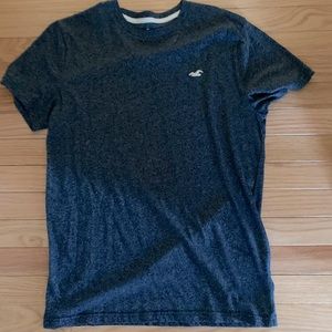 Hollister Must-Have Collection Men’s Medium Heather Navy Crew Neck T-Shirt